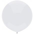 17" Bright White BSA Latex Balloons-0