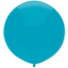 17" Island Blue BSA latex balloons-0