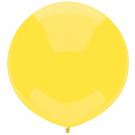 17" Sun Yellow BSA latex balloons-0