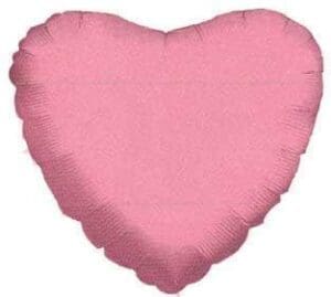 18" PINK HEART FOIL-0