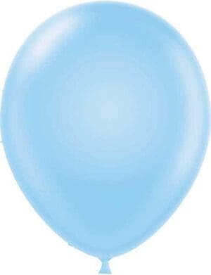 17" BABY BLUE LATEX BALLOONS-0