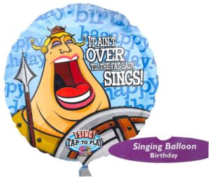 Foil Singing Balloons