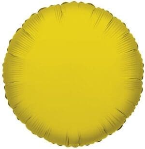 18" YELLOW ROUND FOIL -0