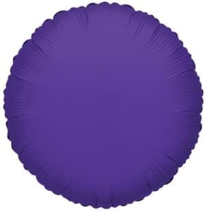 18" PURPLE ROUND FOIL-0