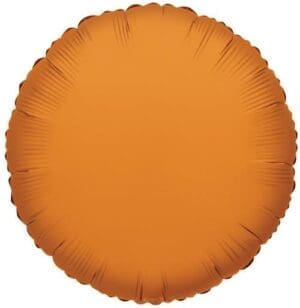 18" ORANGE ROUND FOIL-0