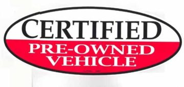 CERFTIFIED PREOWNED OVAL SIGN-0