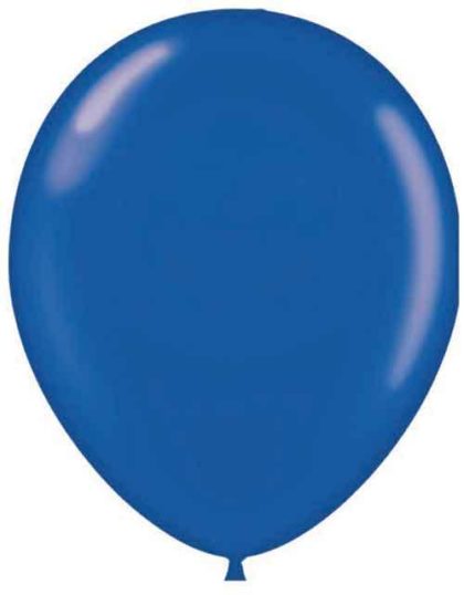 17" SAPPHIRE BLUE LATEX BALLOONS-0