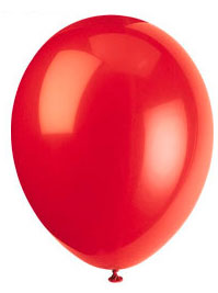 36" Scarlet Red Latex Balloon-0