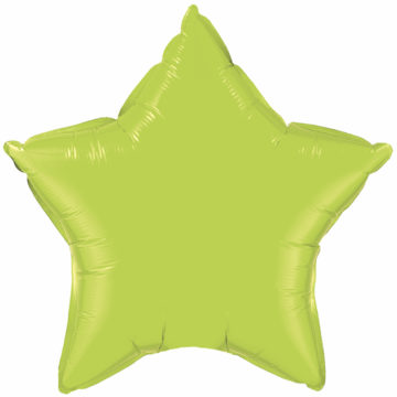 9" Lime Green Star-0