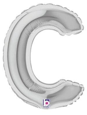 Letter C Silver