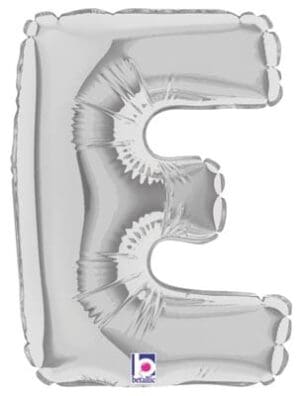 Letter E Silver