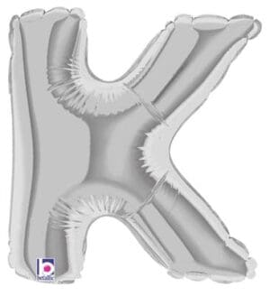 Letter K Silver