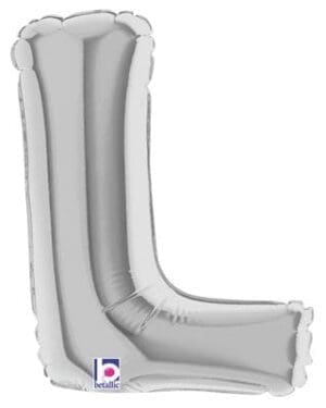 Letter L Silver
