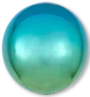 Ombre Blue Green