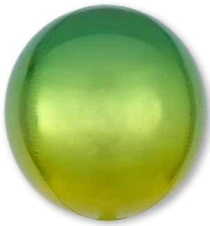 Ombre Green Yellow