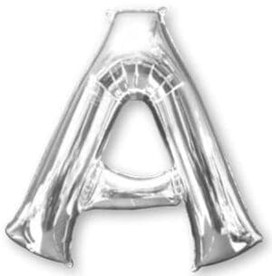 Letter A Silver