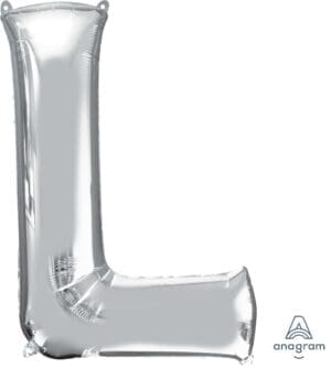 Letter L Silver