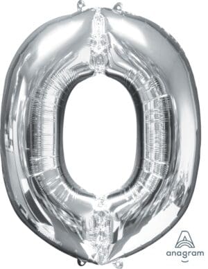 Letter O Silver