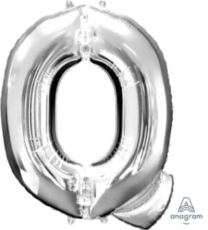 Letter Q Silver
