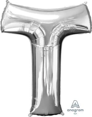 Letter T Silver