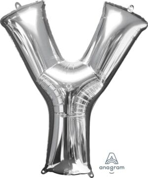 Letter Y Silver