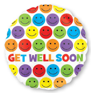 Foil Get Well & Welcome