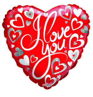 15425 18 BV ILY Hearts