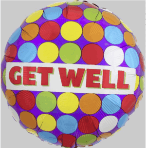 Get Well Colorful Dots