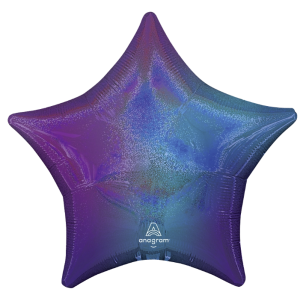 Blue Aura Stardust Ombre Star