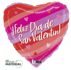 San Valentin Rayas de Color